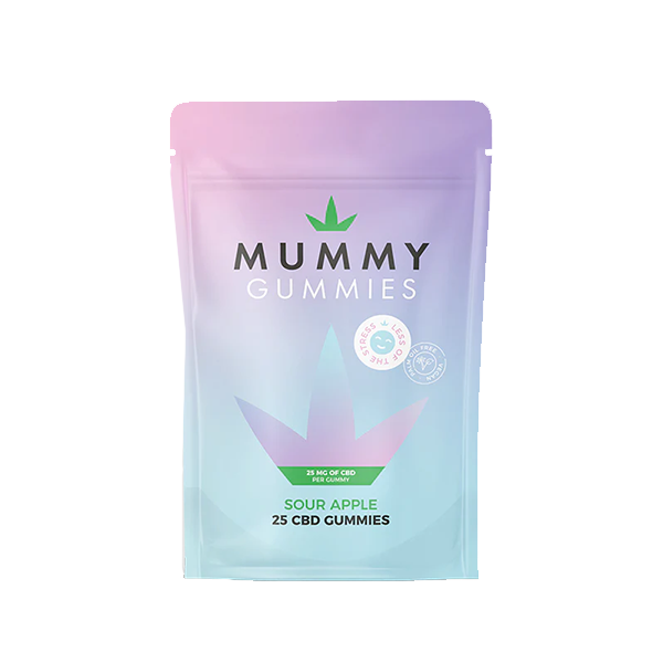 Canax 625mg CBD Mummy Gummies - Sour Apple