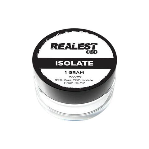 Realest CBD 1000mg CBD Isolate (BUY 1 GET 1 FREE) - Natural Euphoria